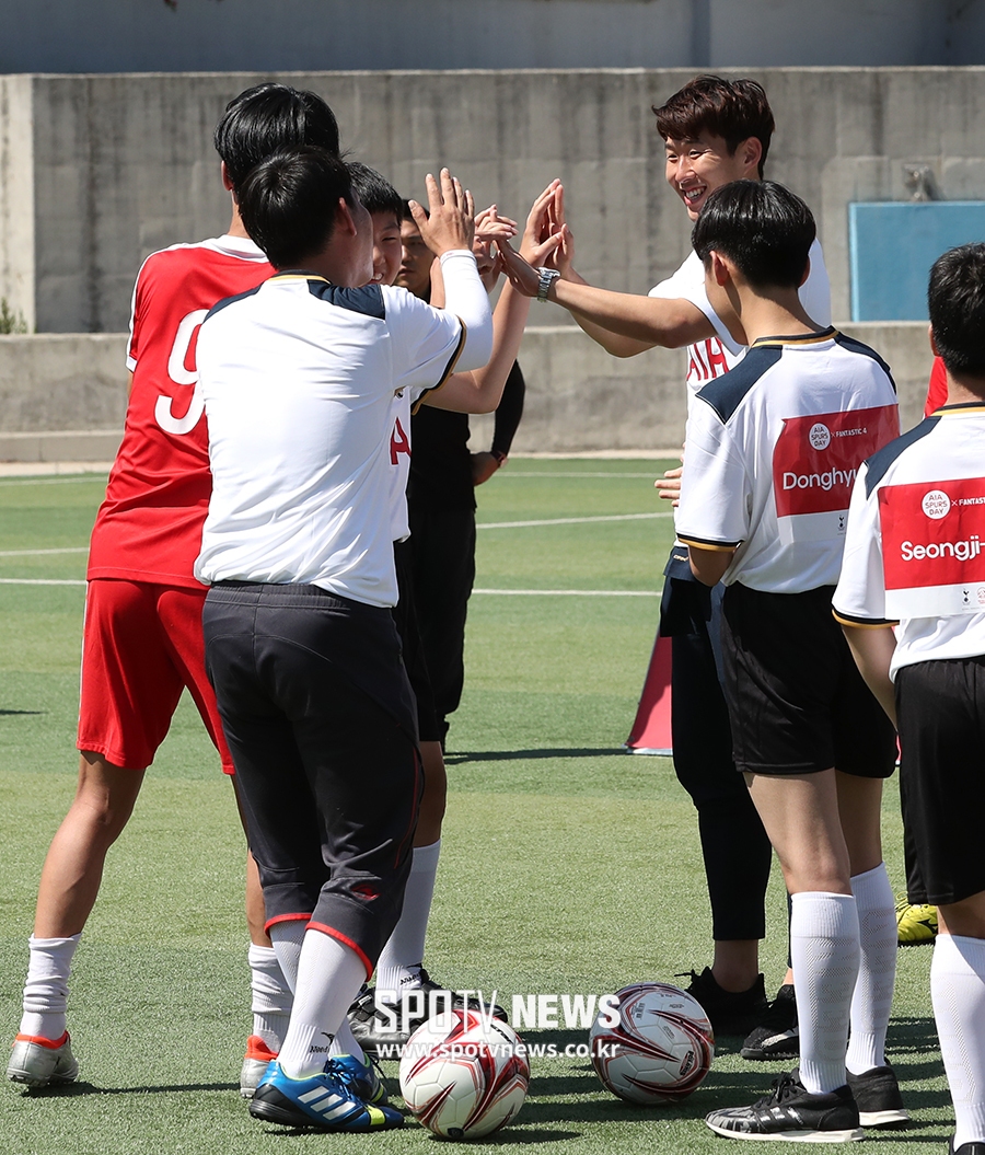 [포토S] 손흥민, '저도 신났어요~'