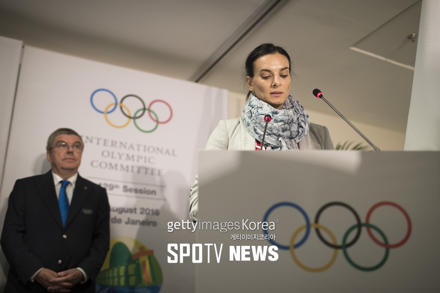 이신바예바, WADA 압박에 러시아반도핑감시위원장 사임