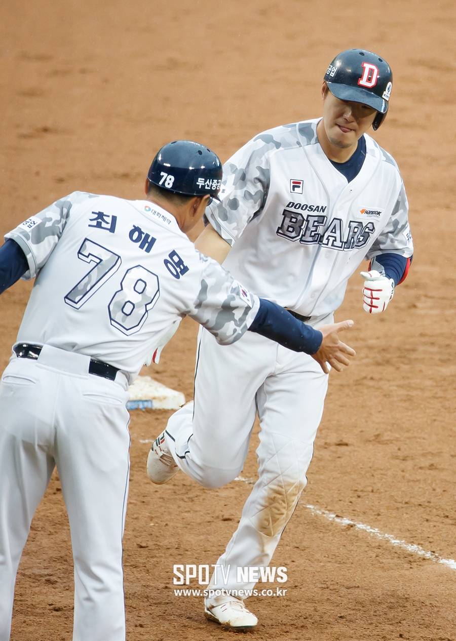 [포토S] 김재호, '이제는 우리가 추격한다'