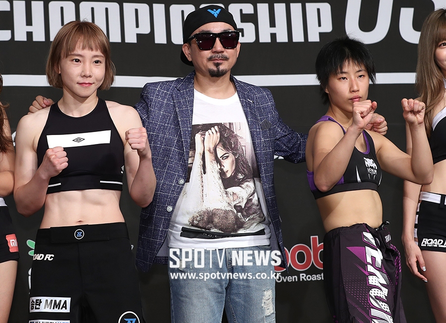 [포토S] 홍윤하-아라이 미카, '내일 승부 기대해 주세요'