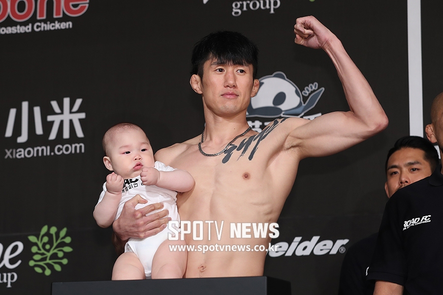 [포토S] 문제훈, '아빠의 힘으로 파이팅'