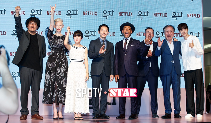[포토S] 영화 '옥자' 파이팅