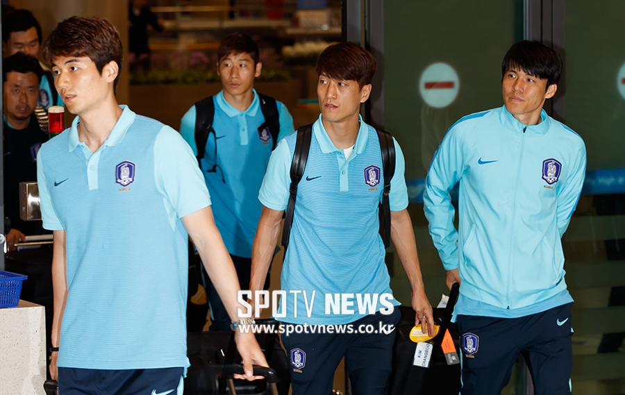 [포토S] '아쉬운 귀국'