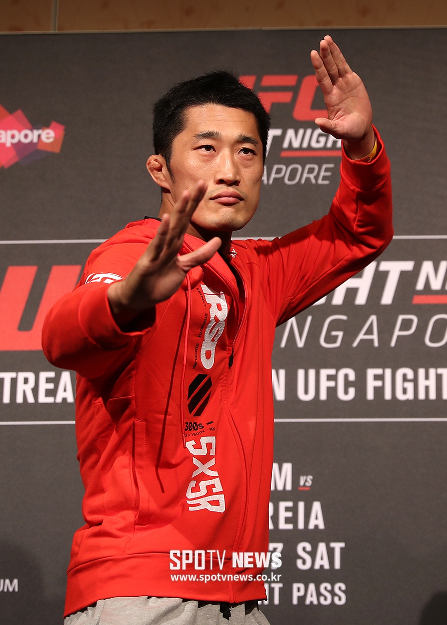 [포토S] UFC 아시아 최다승 도전하는 '스턴건' 김동현
