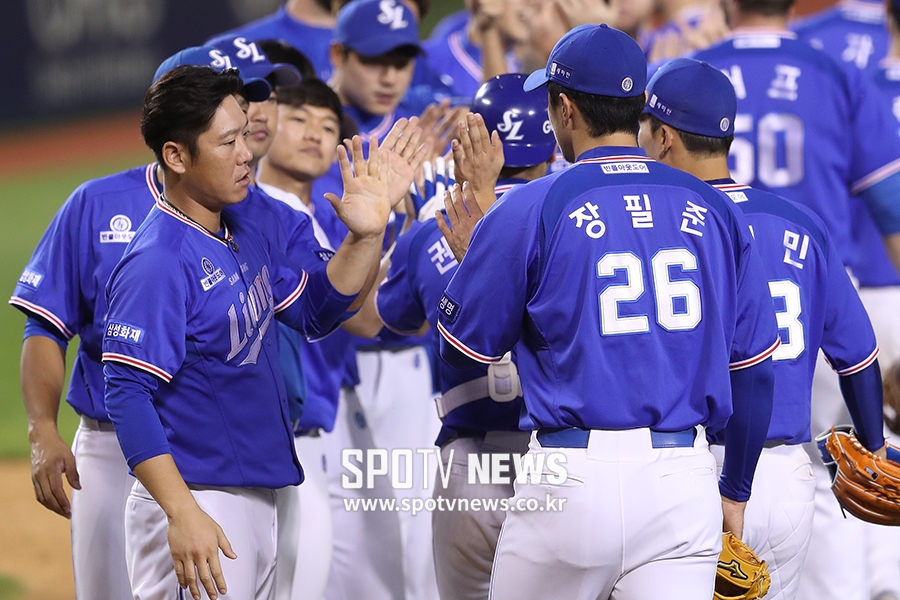 [포토S] 삼성, 신나는 위닝 시리즈