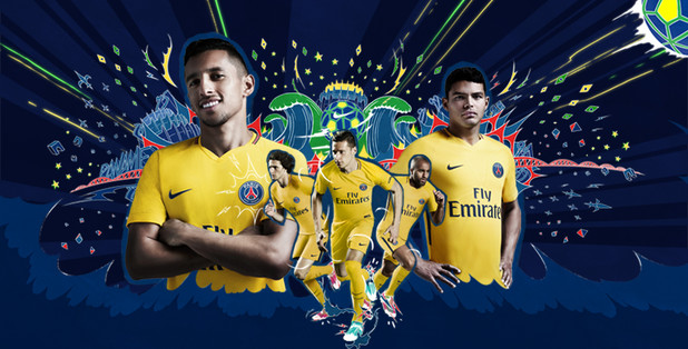 [오피셜] PSG, '브라질 오마주' 새 어웨이 유니폼 발표