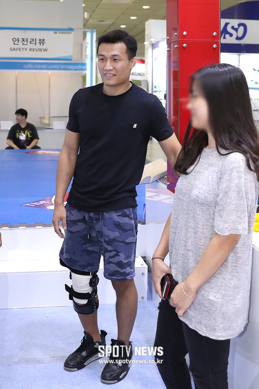 [포토S] 정찬성, '열심히 재활 중입니다'