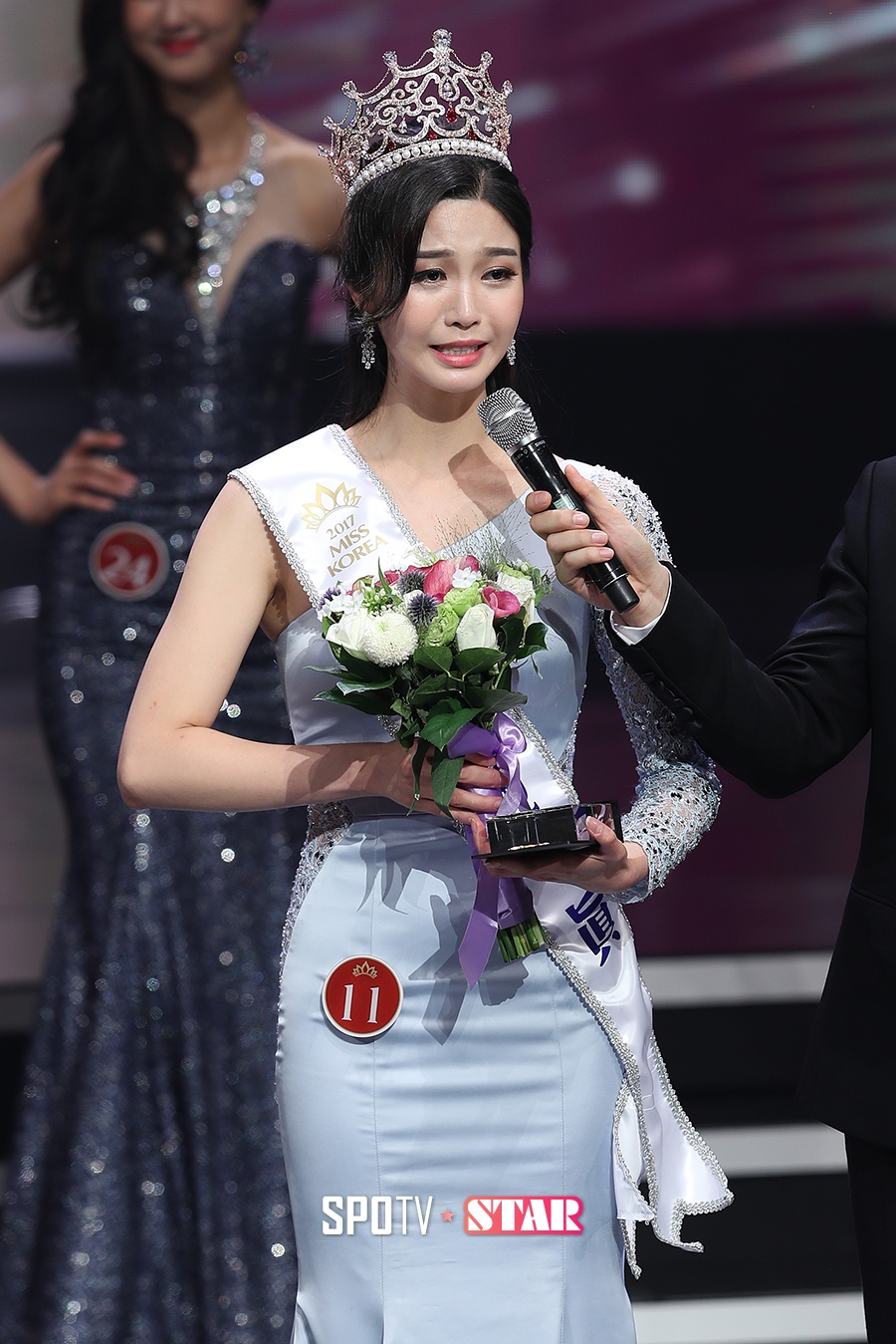 [포토S] 서재원, '미스코리아 진 수상에 울컥'