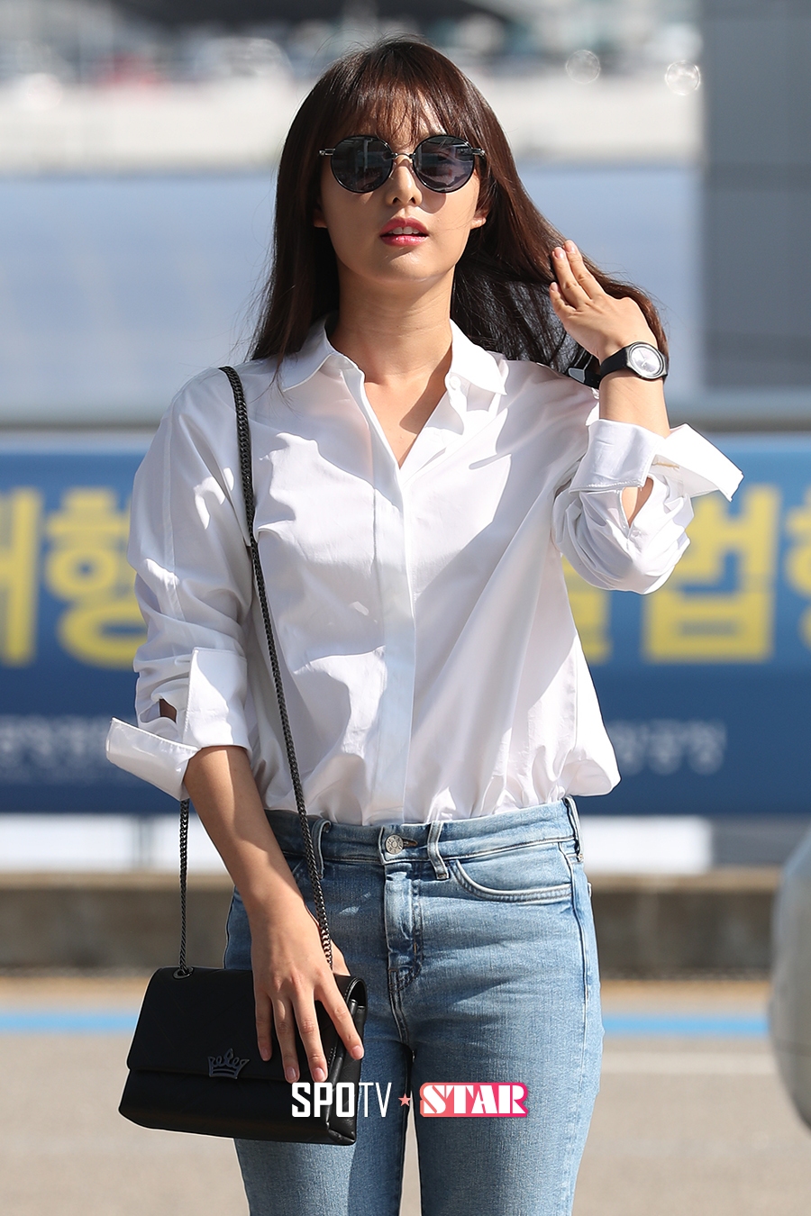 [포토S] 김지원, '청순 미모 뽐내며'