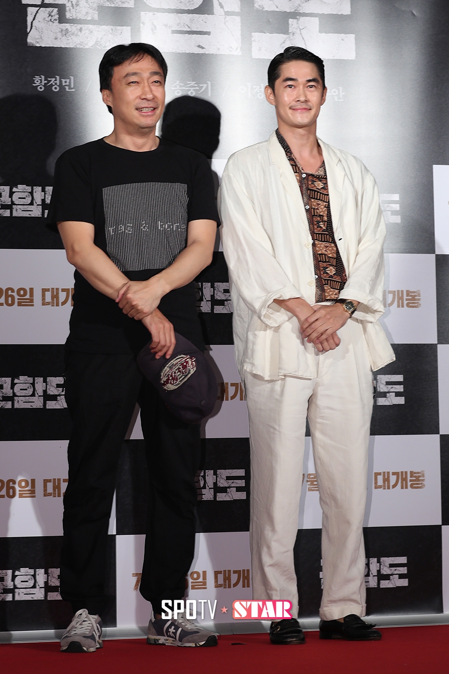 [포토S] 이성민-배정남, '흑과 백'