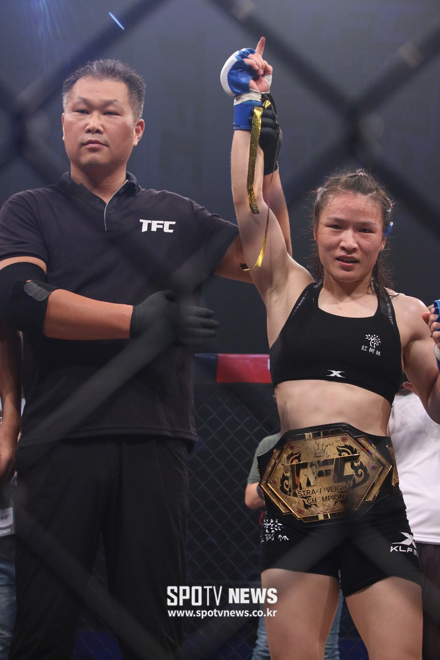 [포토S] 장웨일리 "UFC 동양인 챔프 될래요"