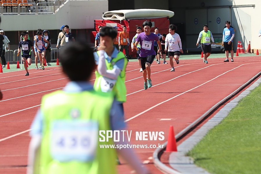 [포토S] 스페셜올림픽코리아, '바통을 들고 뛰어라!'