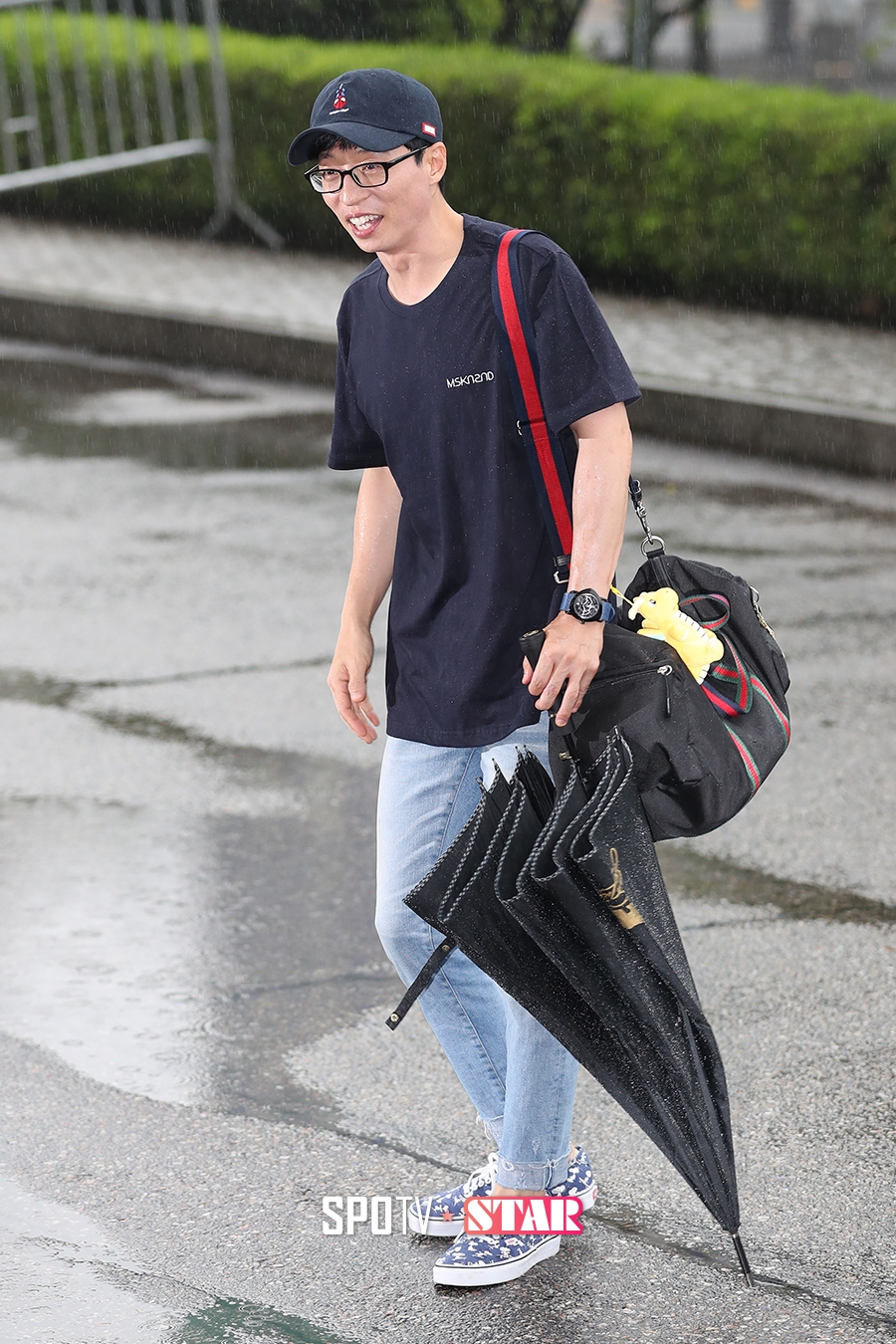 [포토S] 유재석, '유느님의 편안한 출근길'