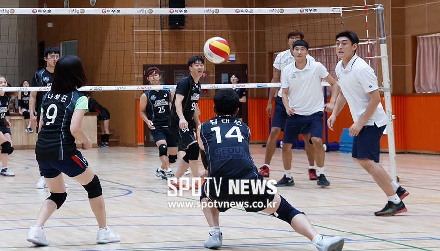 [포토S] '뜨거운 연습경기'