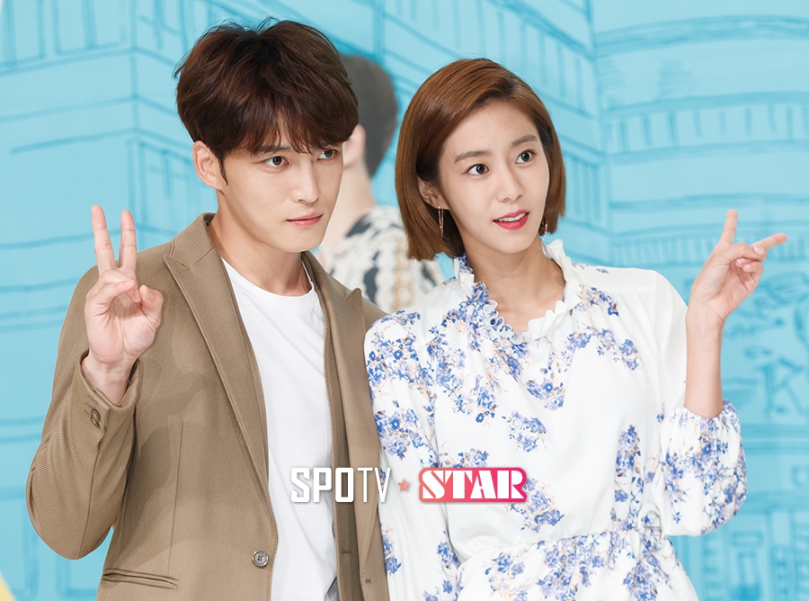 [포토S] 김재중-유이, '최고의 연기돌이 만났다'