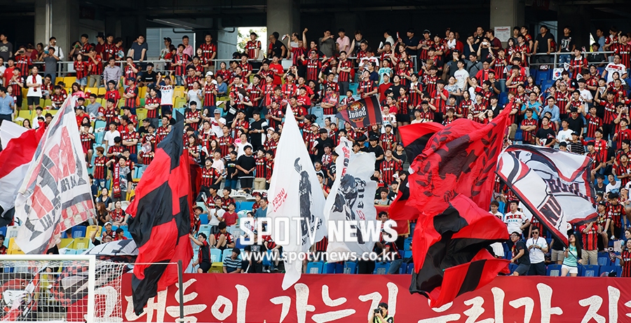 [포토S] '슈퍼매치' 위해 '빅버드' 찾은 FC서울 서포터즈