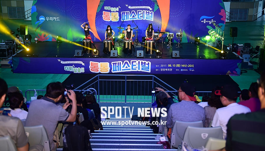 [포토S] 시민들의 무더위를 날리는 '더위 탈출 통통 페스티벌'