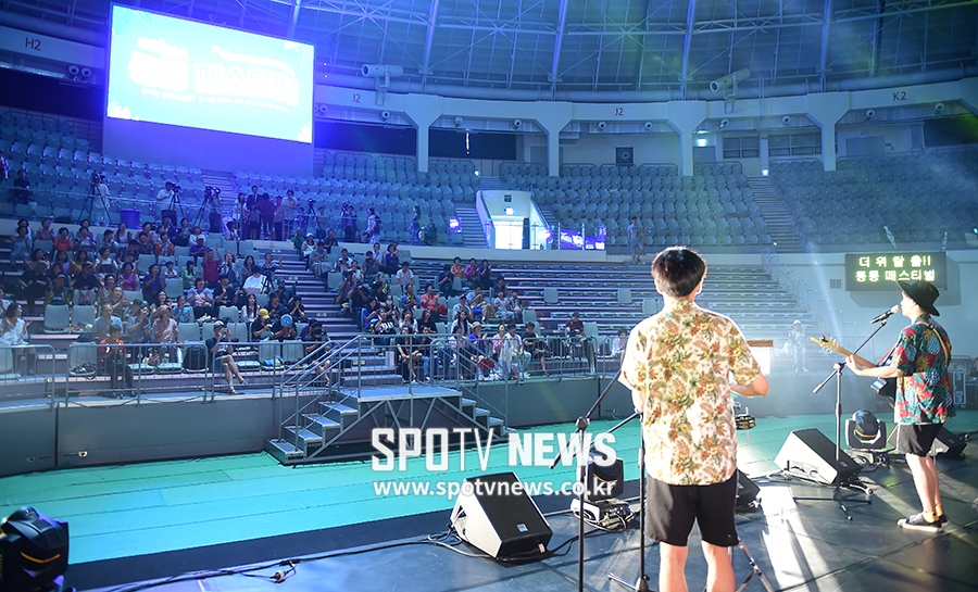 [포토S]우리카드와 함께하는 '더위 탈출 통통 페스티벌'