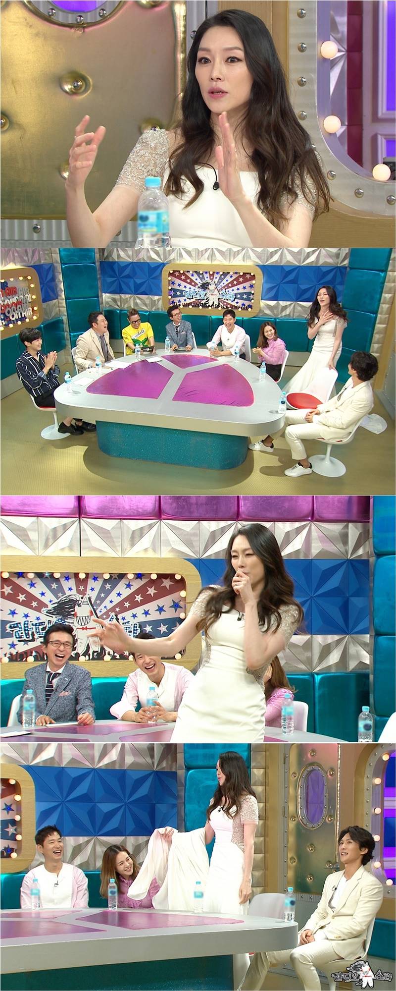 '라디오스타' 차지연, 순백 드레스 반전 랩 실력 '폭소'