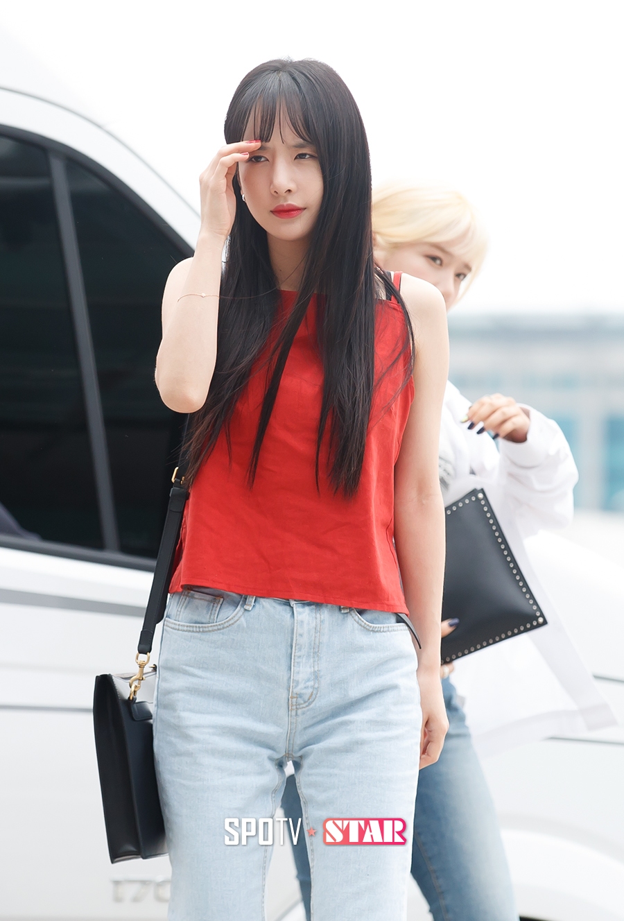 [포토S] 우주소녀 설아, '햇살이 눈부셔'