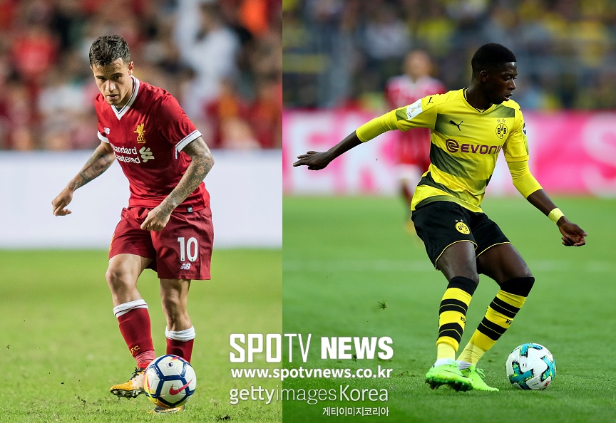 [SPO 시선] 쿠치뉴-뎀벨레 합류, 바르사의 4-2-3-1 실현