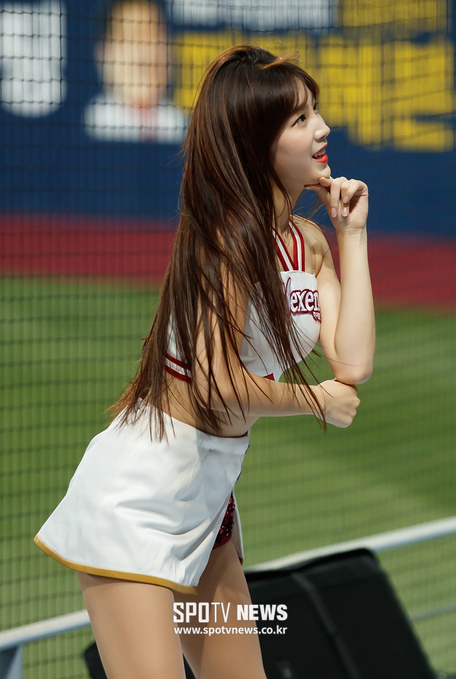 [포토S] 치어리더 안지현, 매력 만전 애교 포즈