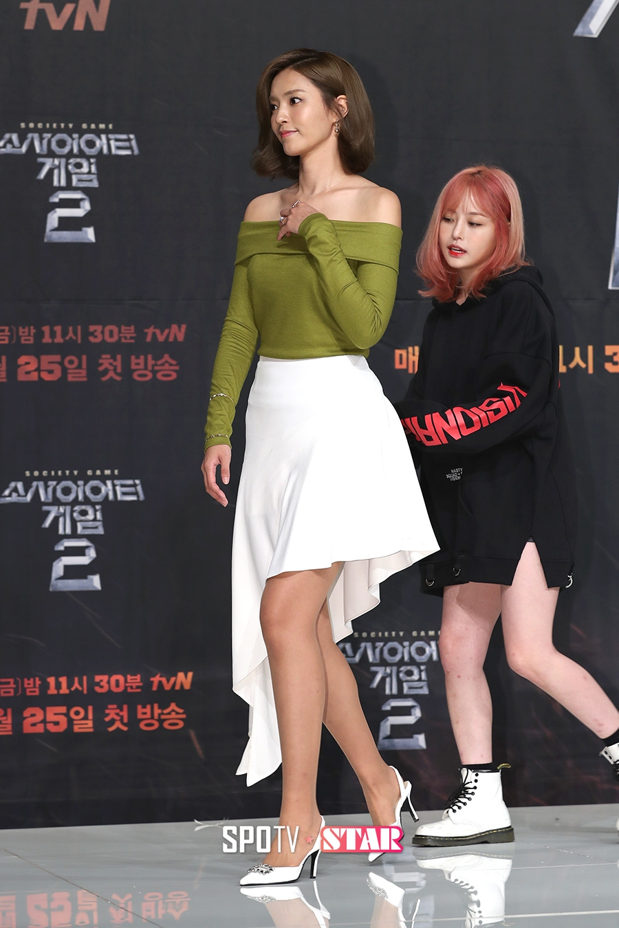 [포토S] 정인영 아나운서, 돋보이는 섹시미