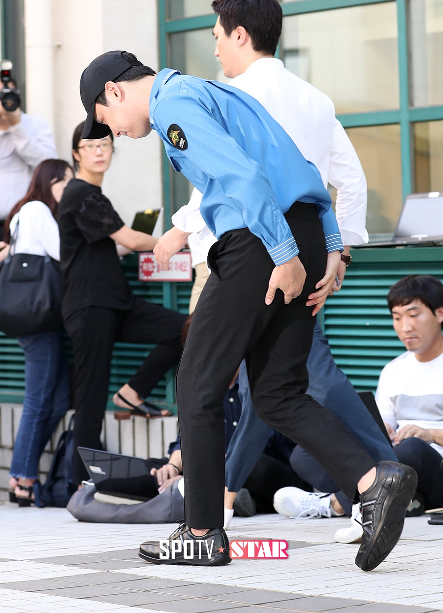 [포토S] '소집해제' 박유천, 다시 사회로
