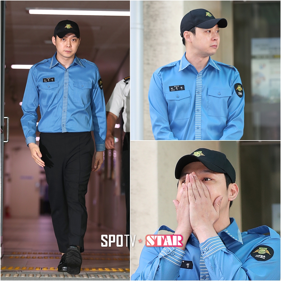 [스토리S] 만감이 교차한 박유천, 눈물의 소집해제