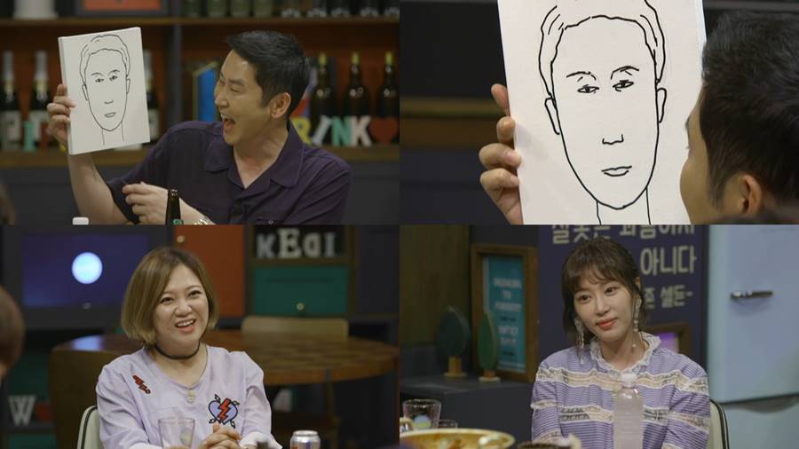 '인생술집' 김숙, 신동엽도 반한 초상화 공개 "대단하다"