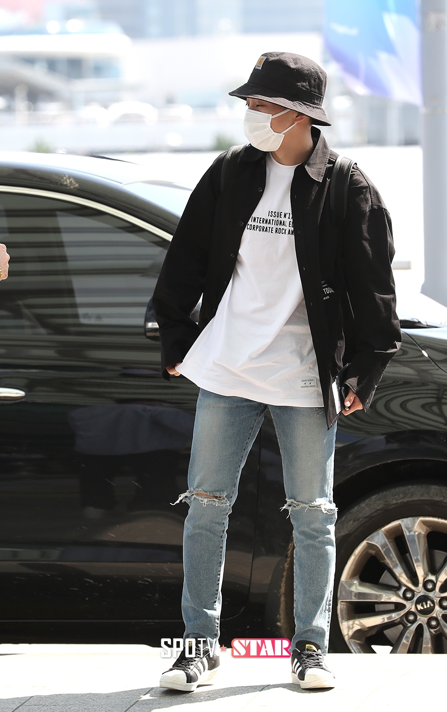 [포토S] 엑소 시우민, 귀여운 벙거지 모자