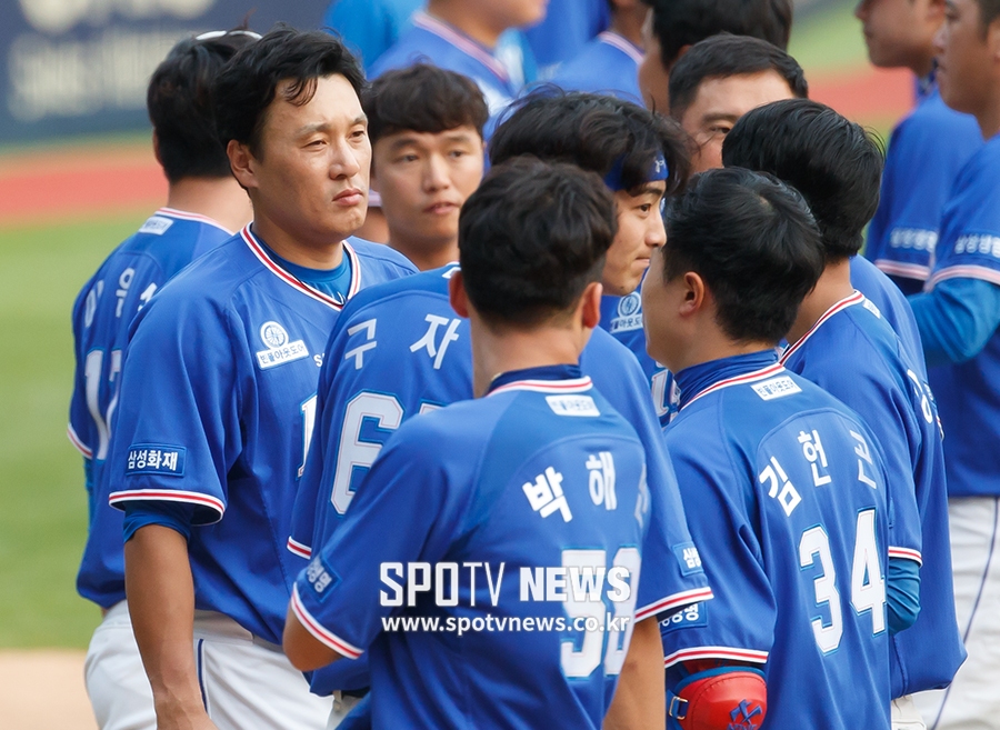 [포토S] 마지막 두산 원정 마친 이승엽
