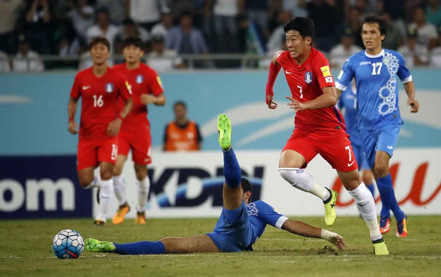 [우즈벡전 현장 3줄요약] '원정 무승' 한국 0-0 우즈벡…9연속 월드컵 본선 진출