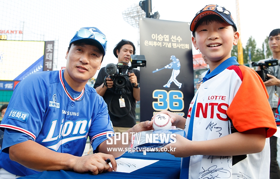 [포토S] 이승엽, 전설의 미소
