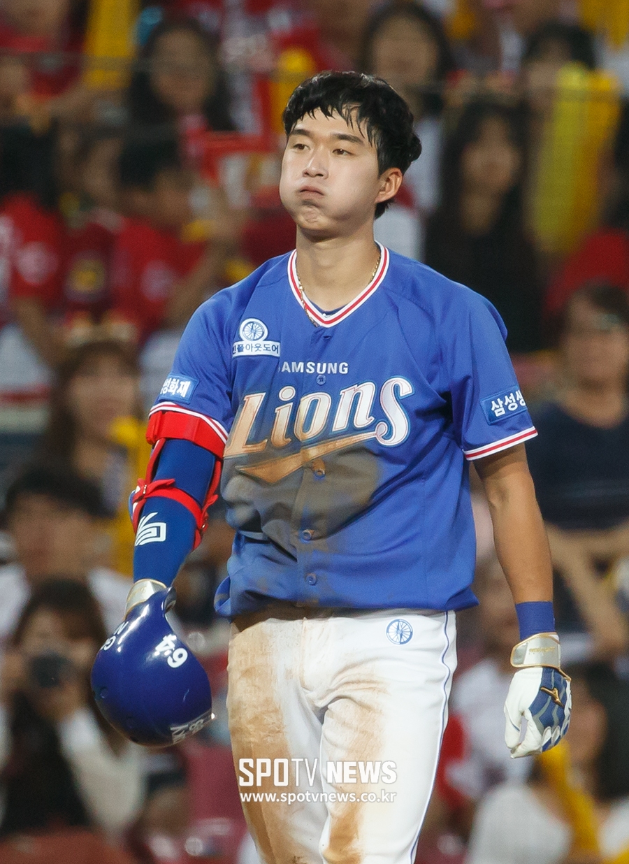 [포토S] 안주형, '아깝다 3루타'