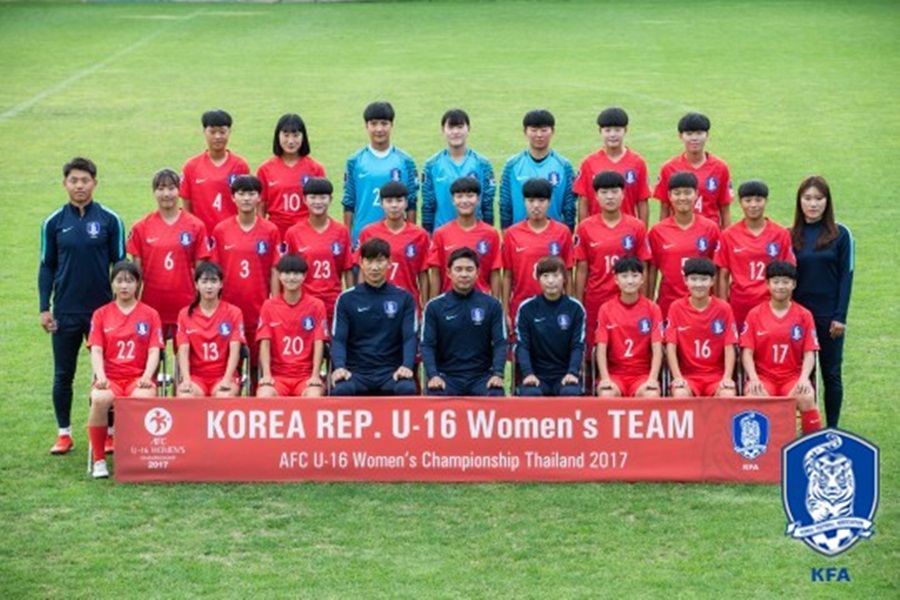 여자 U16 대표팀, 챔피언십에서 중국과 2-2 무
