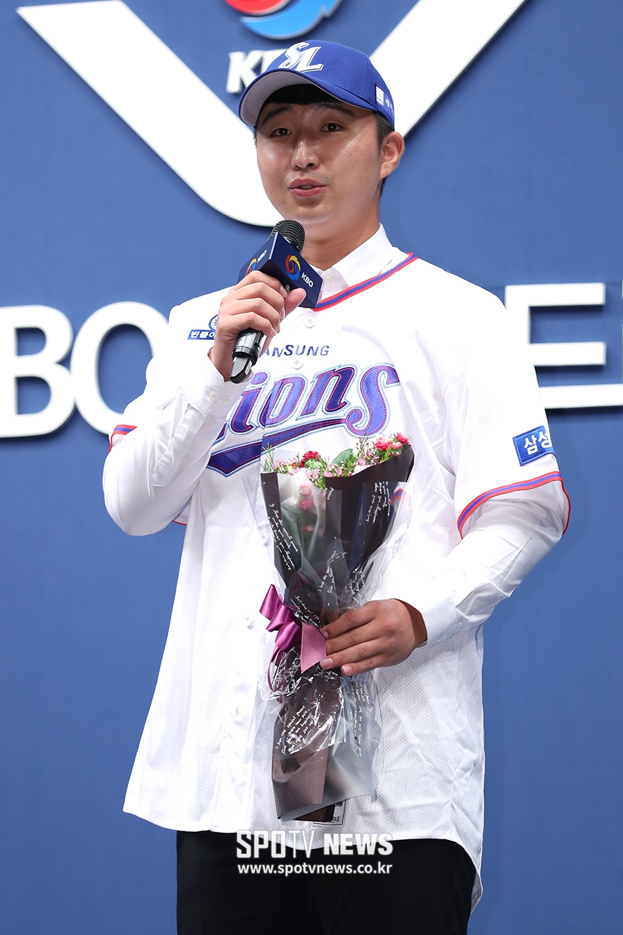 [포토S] 삼성, 좌완 최채흥 1차 지명