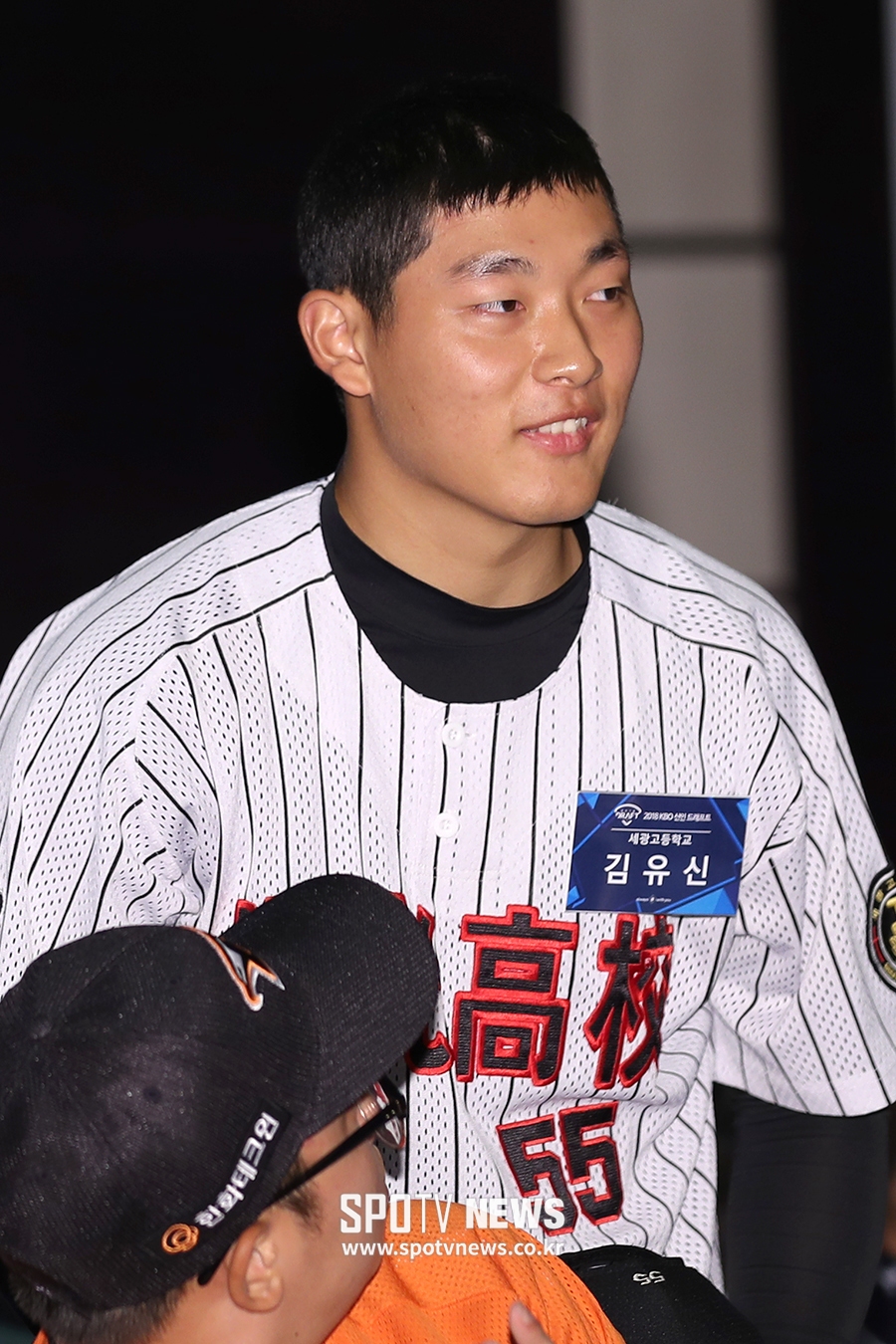 [포토S] KIA, 2차 1라운드 세광고 투수 김유신 지명