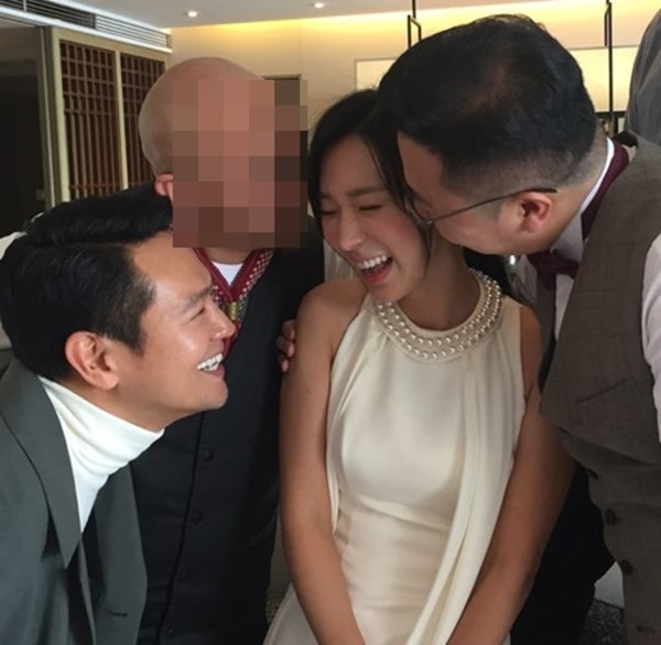 샵 장석현, 이지혜 결혼 사진 공개…"사랑하는 지혜, 행복해"