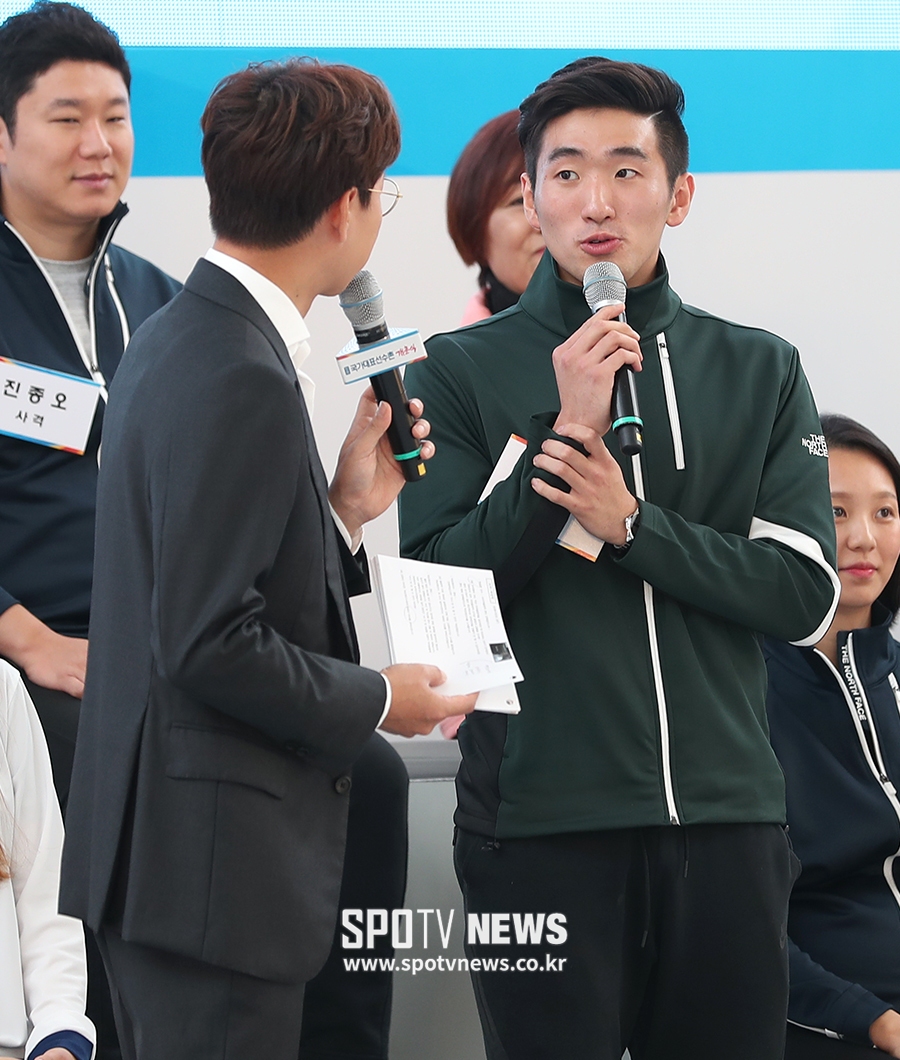 [포토S] 박상영, '진천선수촌에서 다시 파이팅 할게요'