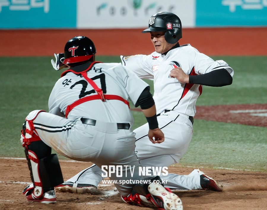 [포토S] 박기혁, '발이 느렸나'