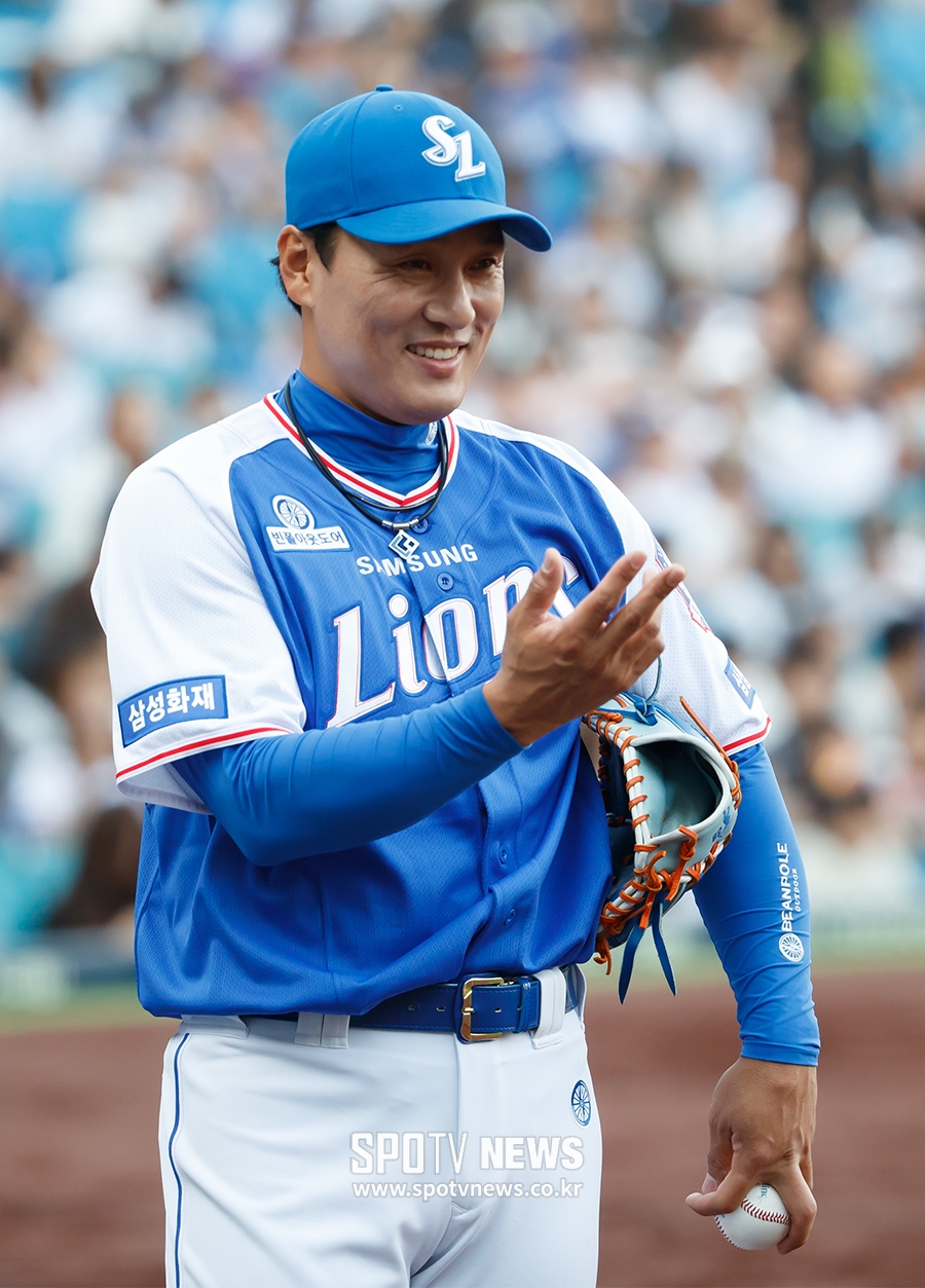 [포토S] 귀여운 막내아들 부르는 이승엽