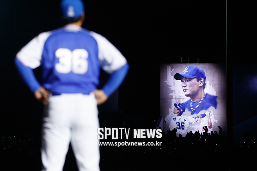 [포토S] '라팍'에 그려진 이승엽의 그래피티