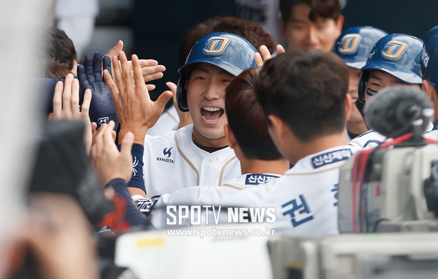 [포토S] 나성범, '가을야구, 나만 따라와'
