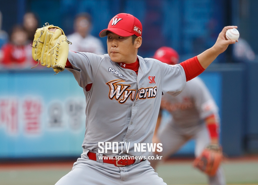 [포토S] 투구하는 SK 박희수