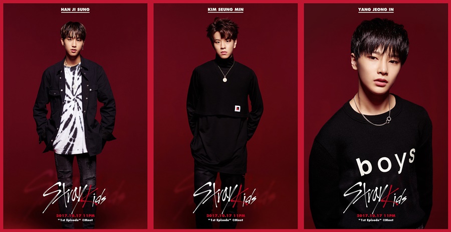 '스트레이 키즈' 한지성·김승민·양정인, 프로필 공개