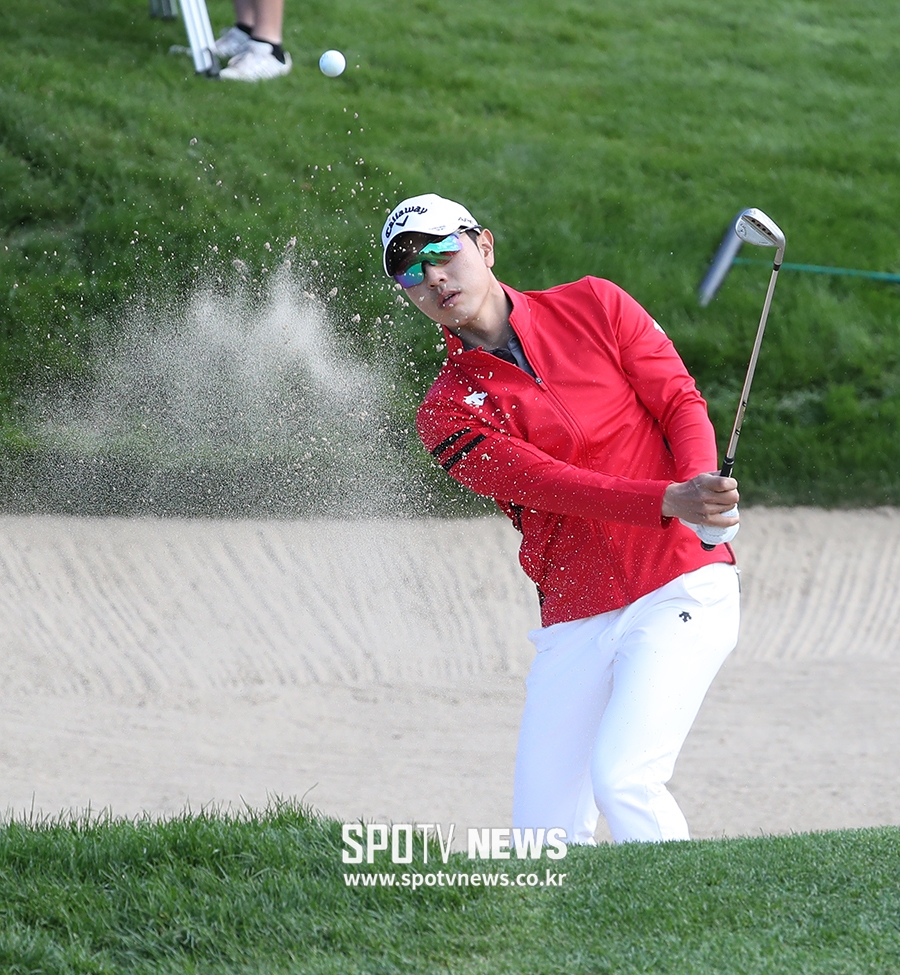 [THE CJ CUP] 배상문, 환상적인 벙커샷
