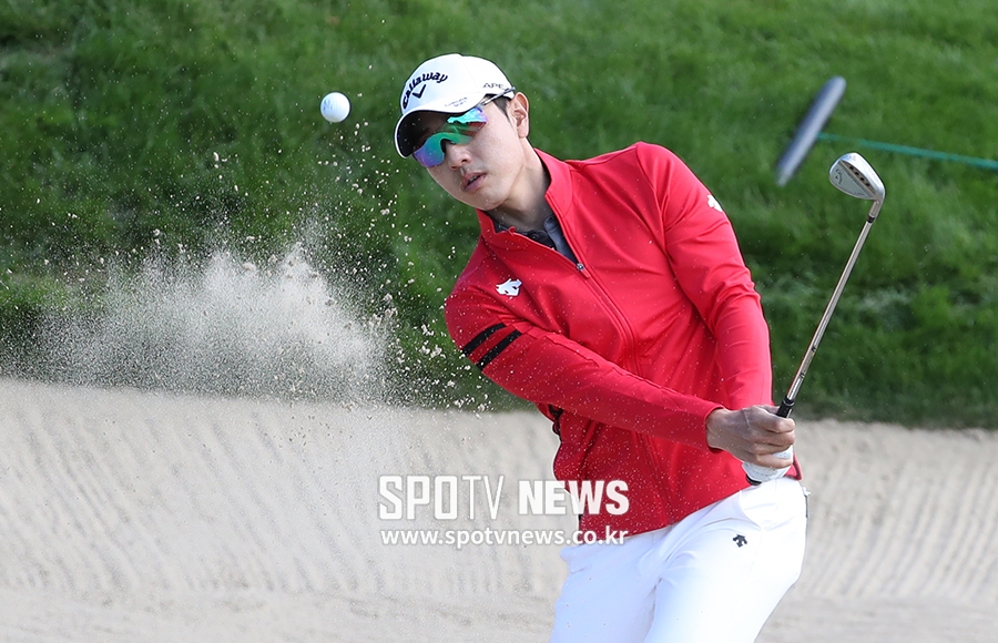 [THE CJ CUP] 배상문, 완벽한 벙커샷으로 홀인