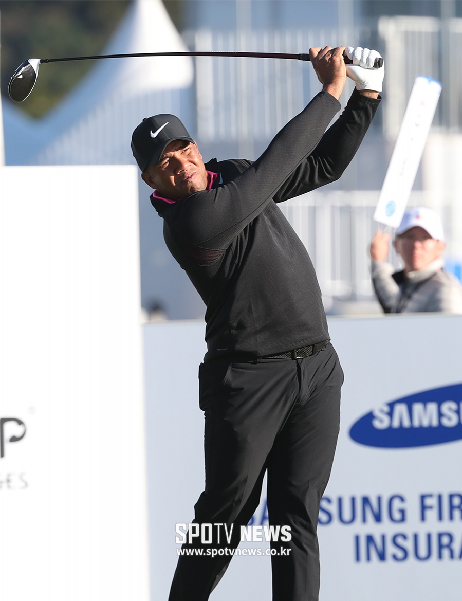 [THE CJ CUP] 티샷하는 조나탄 베가스