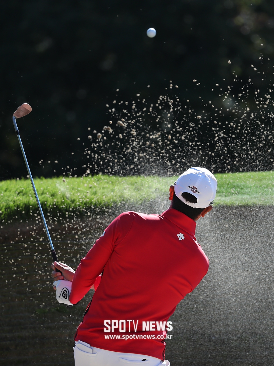 [THE CJ CUP] 배상문, 벙커 탈출!